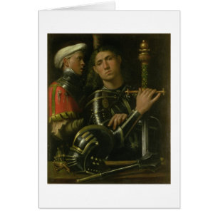 Guerrier avec le marié (huile)