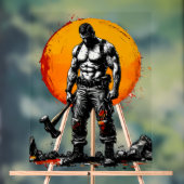 guerrier barbare médiéval imaginaire hummer force (Neutre)