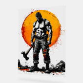 guerrier barbare médiéval imaginaire hummer force (Angle)