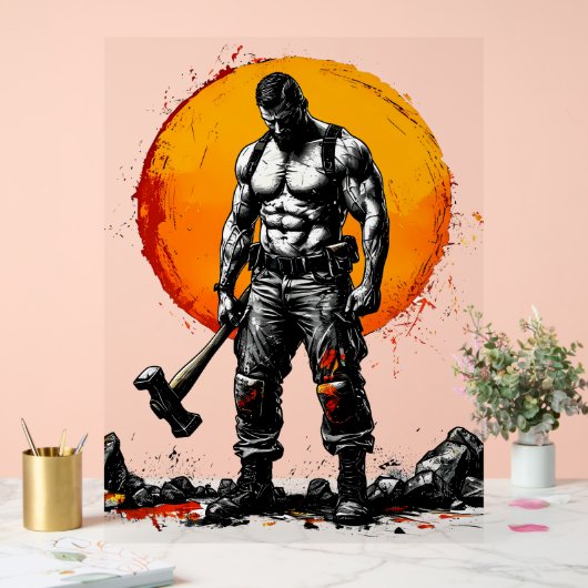 guerrier barbare médiéval imaginaire hummer force (Mariage)