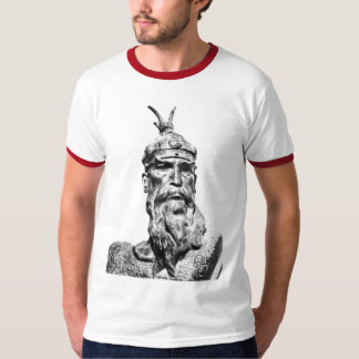 Guerrier d'Albanais de T-shirt de Skenderbeu