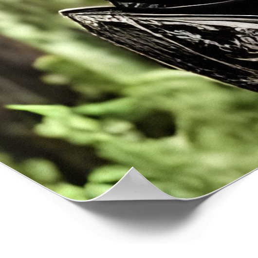 Guerrier dans la forêt | AI Art Poster (Coin)