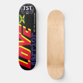 GUERRIER DE L'AMOUR 8 1/2" Planche de Skateboard (Recto)