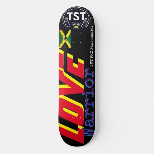 GUERRIER DE L'AMOUR 8 1/2" Planche de Skateboard (Recto)