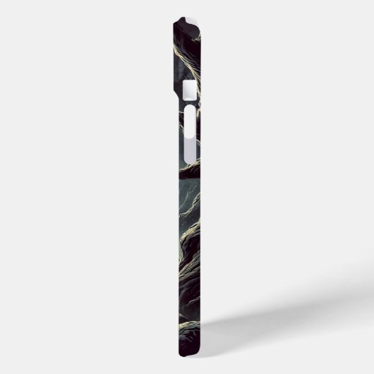 Guerrier loup - Coque iphone (Verso / Gauche)