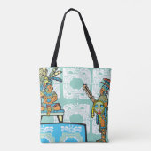 Guerrier Maya Et Sac fourre-tout King (Dos)