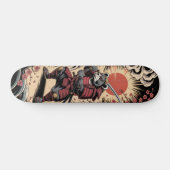 Guerrier Ours Samouraï Skateboard (Horz)