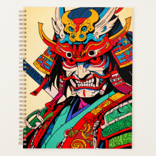 Guerrier Samouraï Féroce – Bushido Japonais Coloré