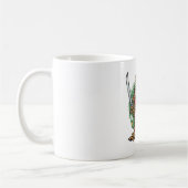 Guerrier samouraï grenouille Mug Classique (Gauche)