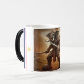 Guerrier thaïlandais des éléphants de la Mug de la (Devant gauche)