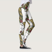 Guerrier Unicorn Leggings blancs (Droite)