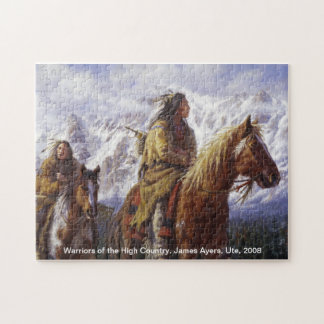 Guerriers du haut pays, puzzle de James Ayers