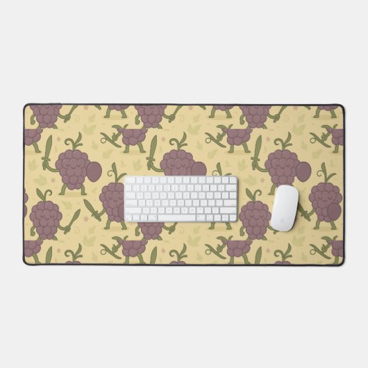 Guerriers du raisin courageux fruit (Clavier et souris)
