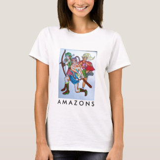 guerriers, T-shirt d'A.M.A Z O N S !