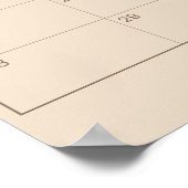 Guess baby date Spel Poster (Hoek)