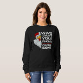 Guess Chicken Bone  Chicken Jokes Memes Chickens B Trui (Voorkant volledig)