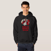 Guess Whos Back Jesus Easter Religious Men Women K Hoodie (Voorkant volledig)