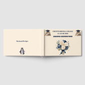 Guest Book-Custom Name & Year Keepsake Gastenboek (Volledig)