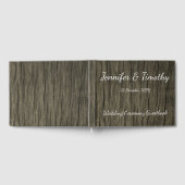 Guest Book Elegant and Rustic Marriage Gastenboek (Volledig)