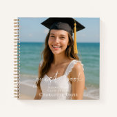 Guest book graduation photo script  notitieboek (Voorkant)