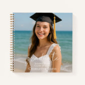 Guest book graduation photo script notitieboek (Voorkant)