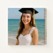 Guest book graduation photo script  notitieboek (Achterkant)
