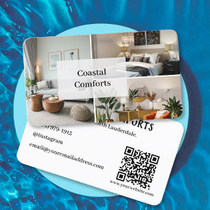 Guest House Vakantiehuis QR code Visitekaartje