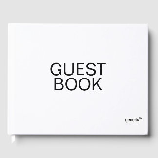 GUEST LIVRE livre d'invité par genericTM