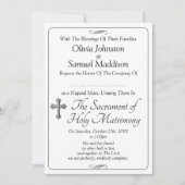 Guest Names, Black & White with Infinity Scroll Kaart (Voorkant)