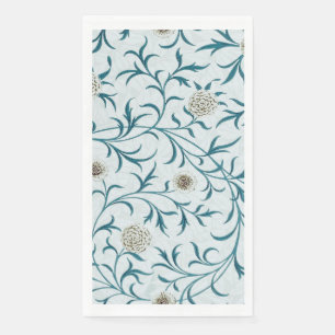 GUEST TOWEL : WILLIAM MORRIS : FLORAL DESIGN SERVET