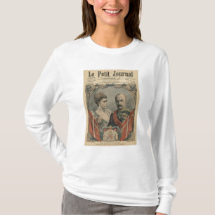 Guests of France, King Frederick VIII en Queen T-shirt