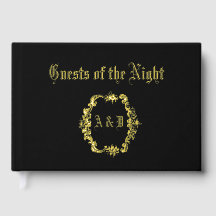 Guests of the Night | Gothic Guest Book