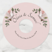 Guests Write Their Own Name - Wijnglaslabel (Voorkant)