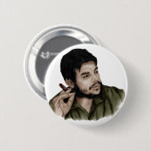 GUEVARA RONDE BUTTON 5,7 CM (Voorkant /achterkant)