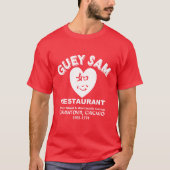 Guey Sam Restaurant, Chinatown, Chicago, IL T-shirt (Voorkant)