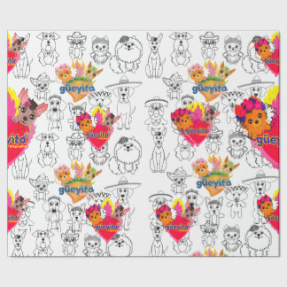 Gueyita-inpakpapier Cadeaupapier