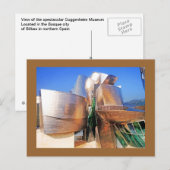 Guggenheim Museum Bilbao Briefkaart (Voorkant / Achterkant)