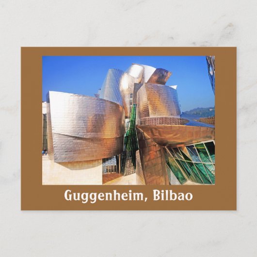 Guggenheim Museum / Bilbao , Spanje Briefkaart (Voorkant)