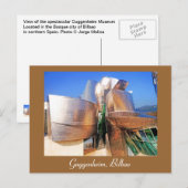 Guggenheim Museum / Bilbao , Spanje Briefkaart (Voorkant / Achterkant)