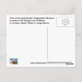 Guggenheim Museum / Bilbao , Spanje Briefkaart (Achterkant)