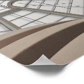 Guggenheim Museum Ceiling in New York City Poster (Coin)