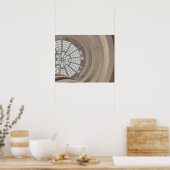 Guggenheim Museum Ceiling in New York City Poster (Cuisine)