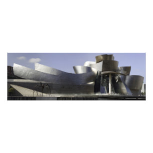 Guggenheim Panorama Foto Afdruk