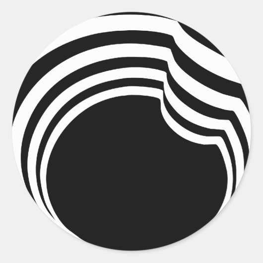 GUGGENHEIM RONDE STICKER (Voorkant)