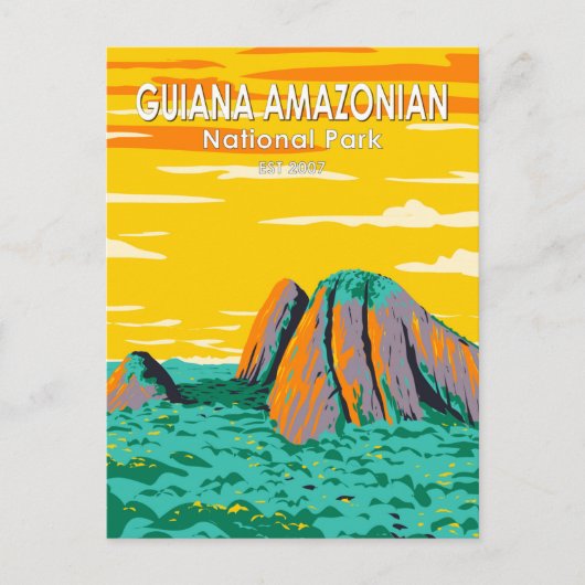 Guiana Amazonian National Park  Briefkaart (Voorkant)
