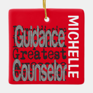 Guidance Counselor Extraordinaire CUSTOM Keramisch Ornament