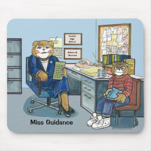 Guidance Counselor Mousepad Muismat (Voorkant)