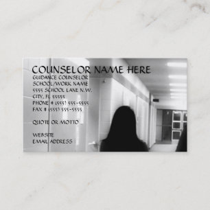 Guidance Counselor Visitekaartje