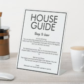 Guide de la Maison Blanche moderne Panneau de la t (In SItu)