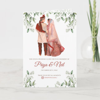 Guide de mariage indien comme programme de mariage